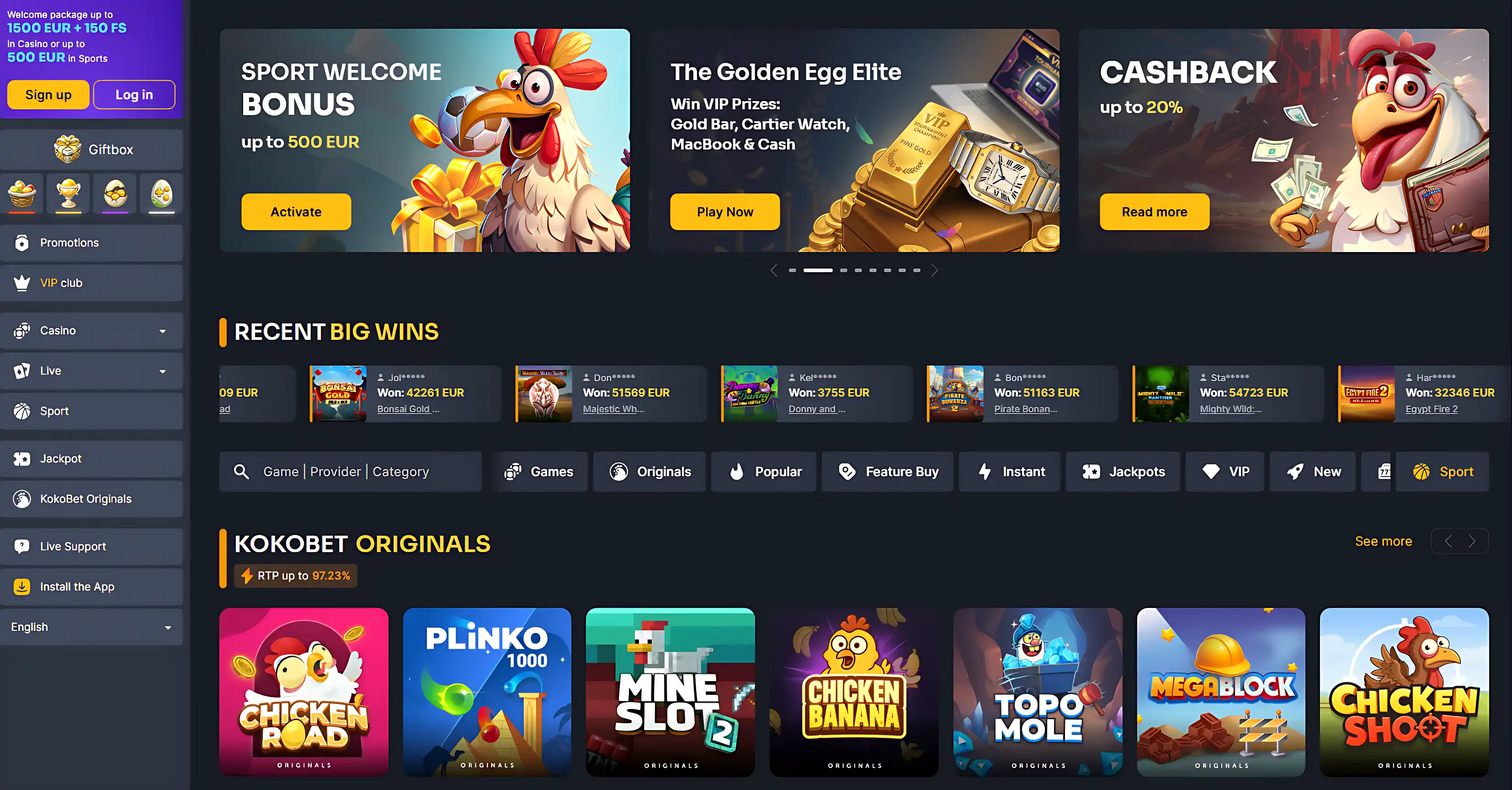 Kokobet Casino – Online casino ervaring image 1