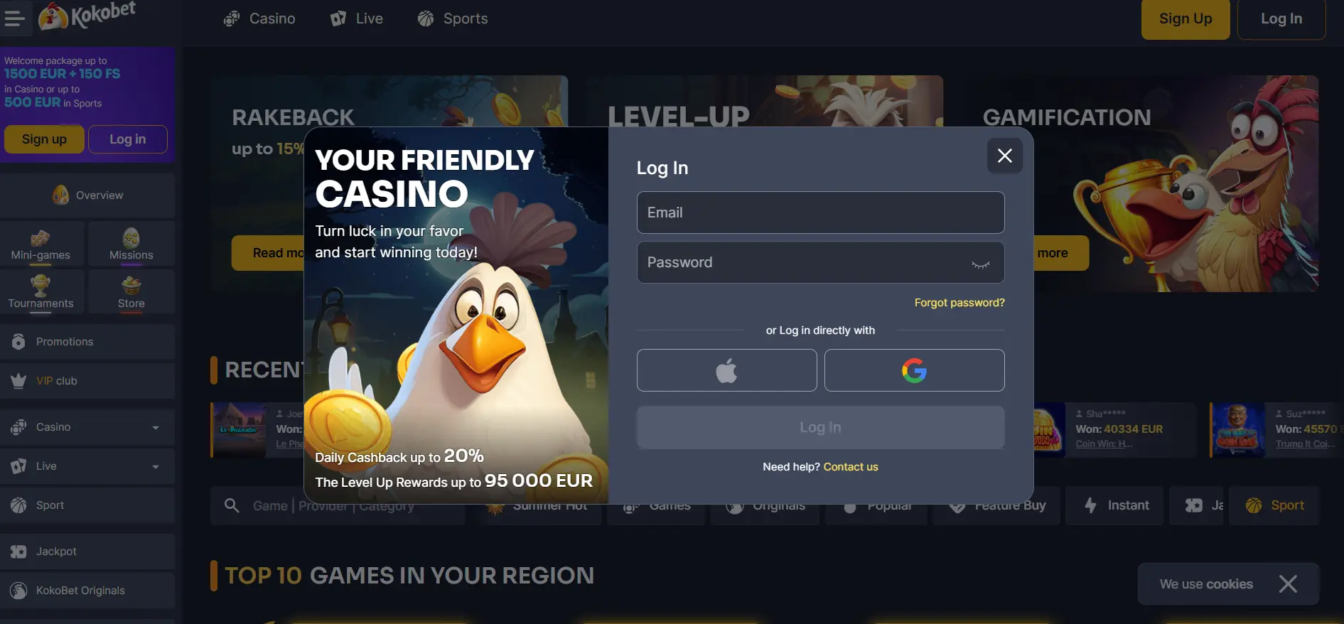 Kokobet Casino – Online casino ervaring image 2